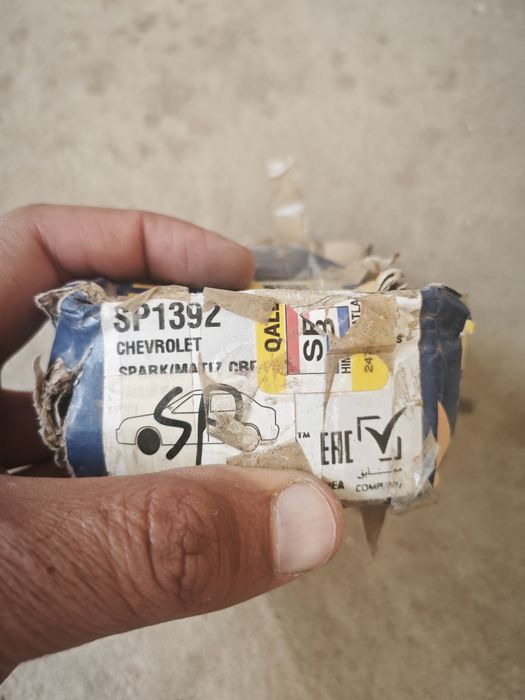 Передние тормозные колодки на Spark и Matiz