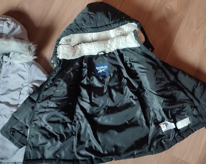 Детски зимни якета Reebok и Okaidi за 6 години