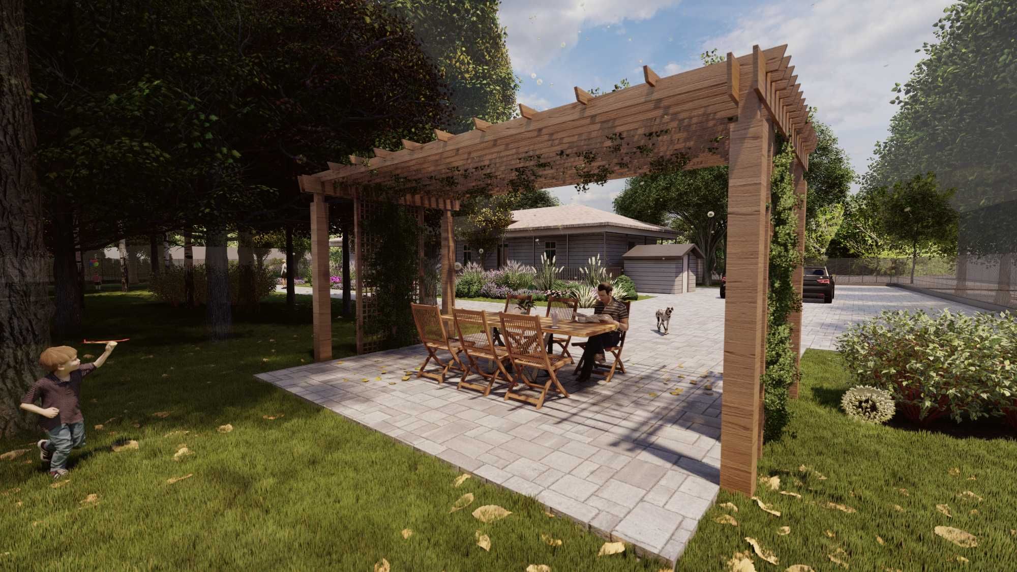 Design 3D Foisor, Terasa, Pergola sau alte constructii