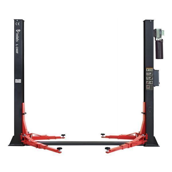 Двуколонен подемник 4 т с автоматично електрохидравлично отключване съ