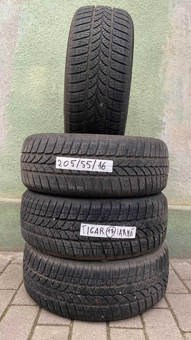 205 55 16 set  buc anv iarna 205 55 16 tigar profil bun