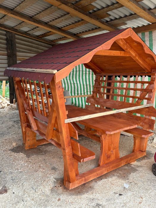 Foisoare lemn masiv parc,gradini strand