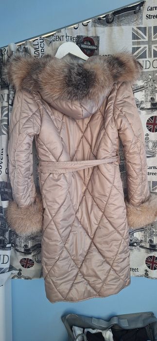 Зимно яке с естествен пух