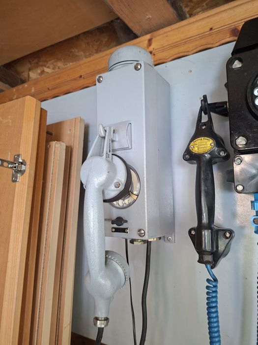 Telefon vechi industrial.