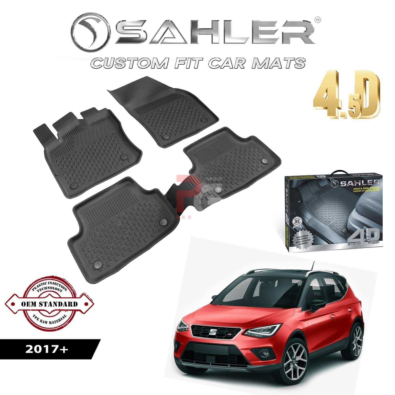 Гумени стелки за Seat Arona / Сеат Арона / 2017+