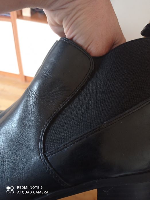 Дамски боти от естествена кожа