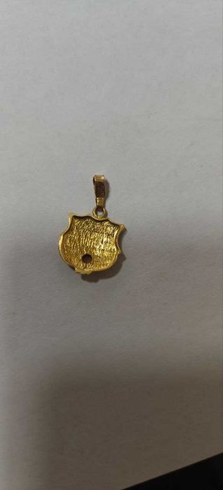 Pandantiv fotbal club Barcelona 1.83gr 18k (r)