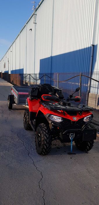 CFMOTO CFORCE X5 520L EURO 5 +remorca REPO rabat. '23+ CASTI s si xl