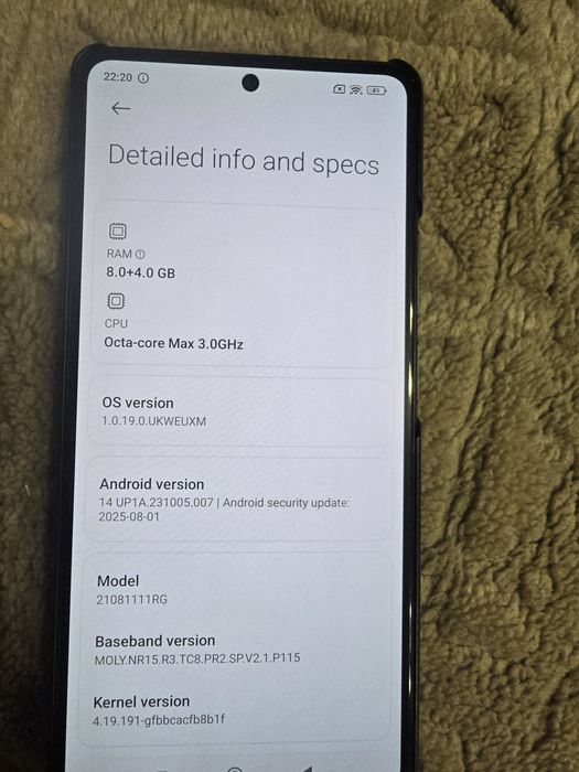 Telefon Xiaomi 11T la 450lei