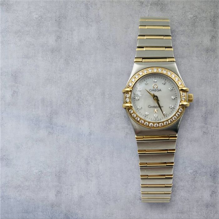 Omega Constelation 22.5mm дамски часовник тип бижу
