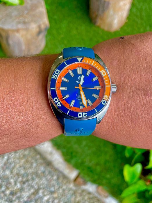 Ocean Crawler Core Diver 600m Blue/Orange
