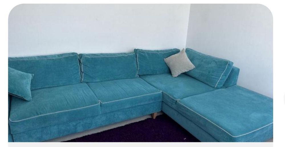 Coltar dreapta extensibil cu lada depozitare