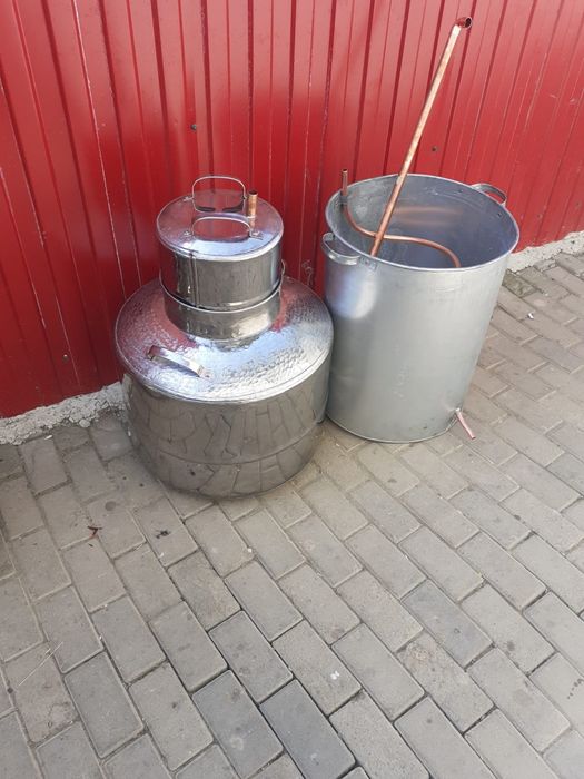 Cazan de tuica din inox la 60 de litri