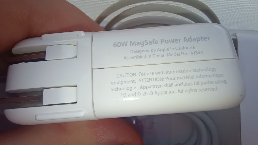 Incarcator original Apple A1344 Magsafe 60w cu toate accesoriile