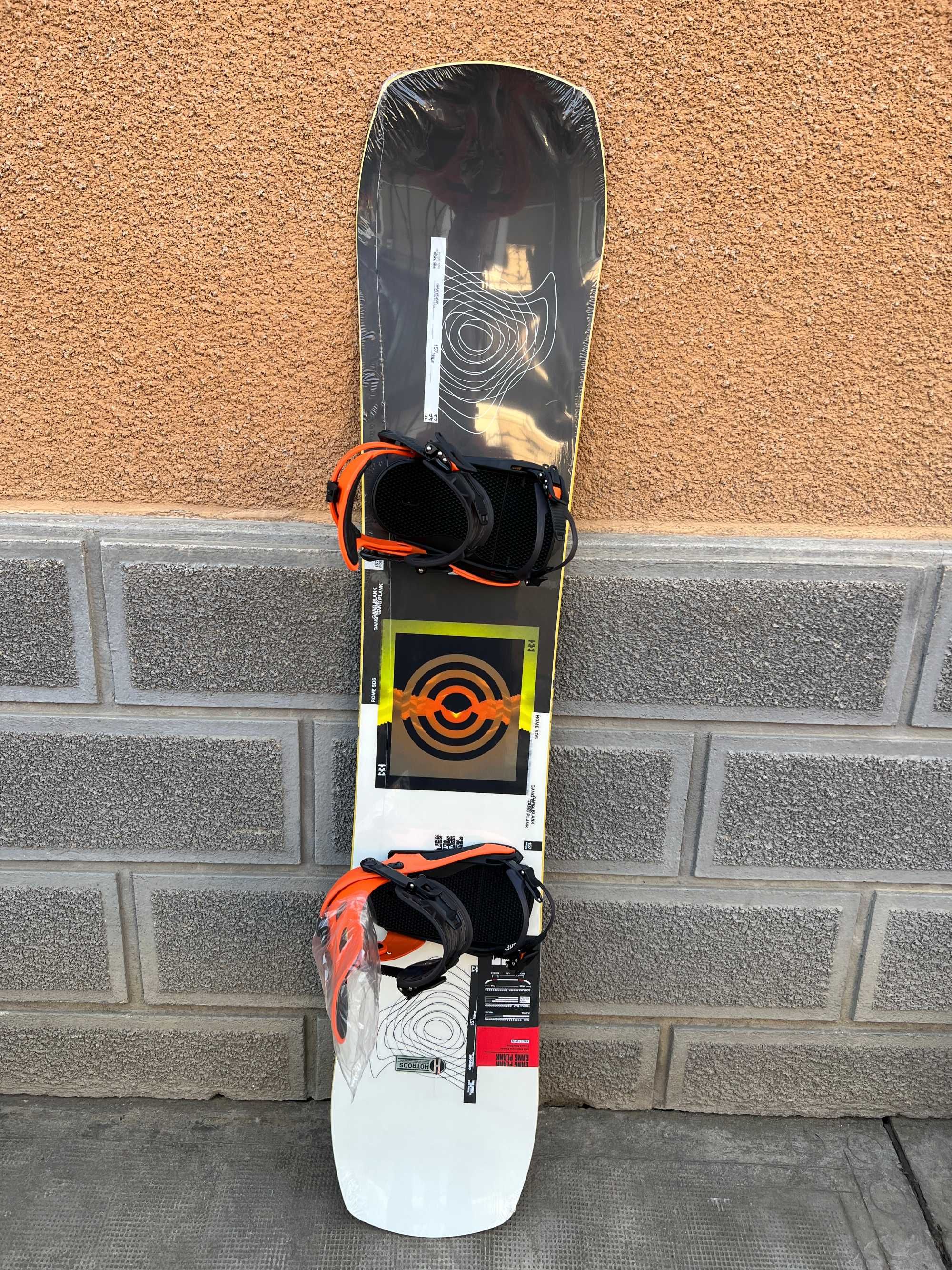 placa noua snowboard rome gang plank wide L157