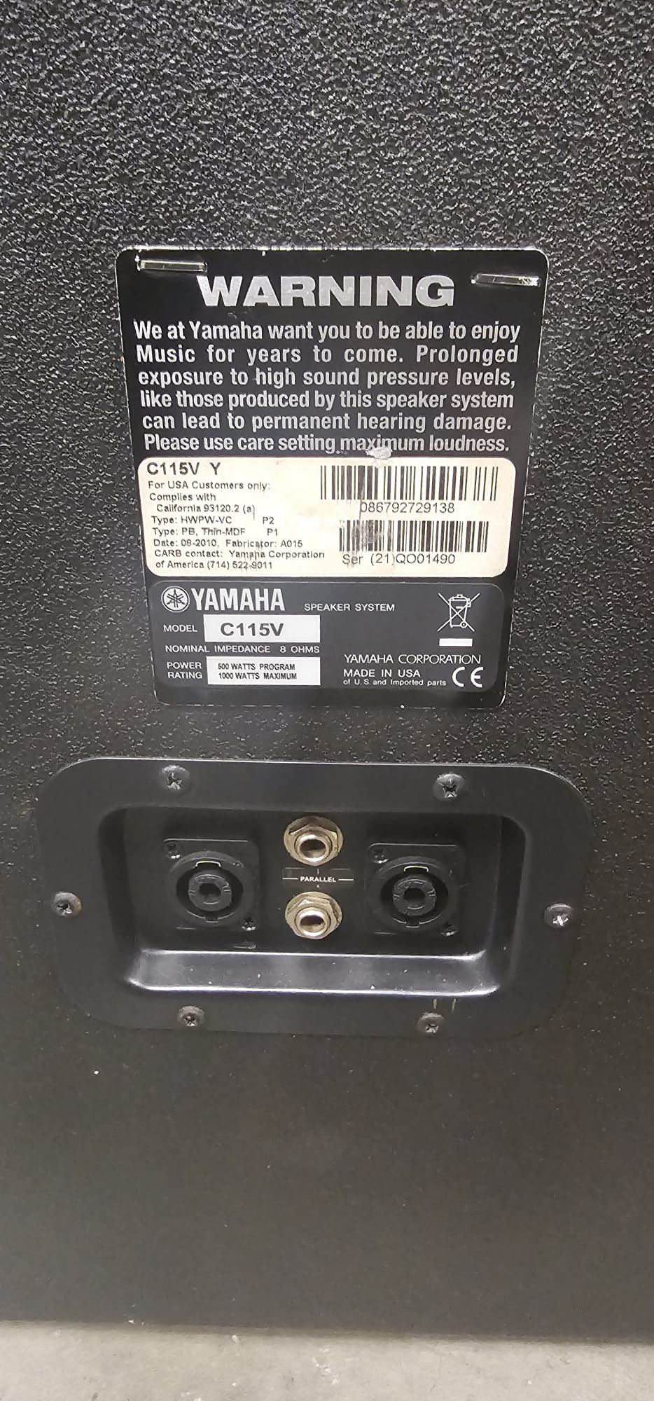 Sistem boxe Yamaha 500 w