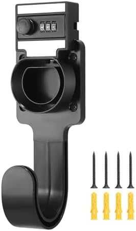 Нов EV Charger Type 2 Държач за кабел с ключалка, стенен монтаж Стойка