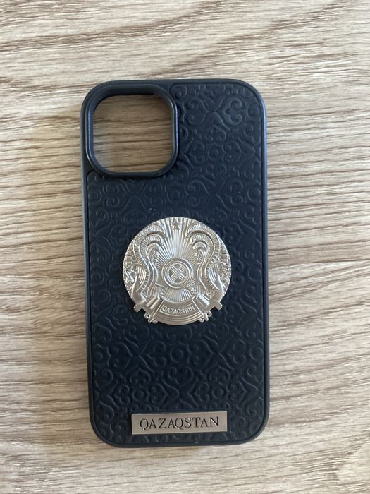 Черный чехол Qazaqstan , iPhone 12 mini