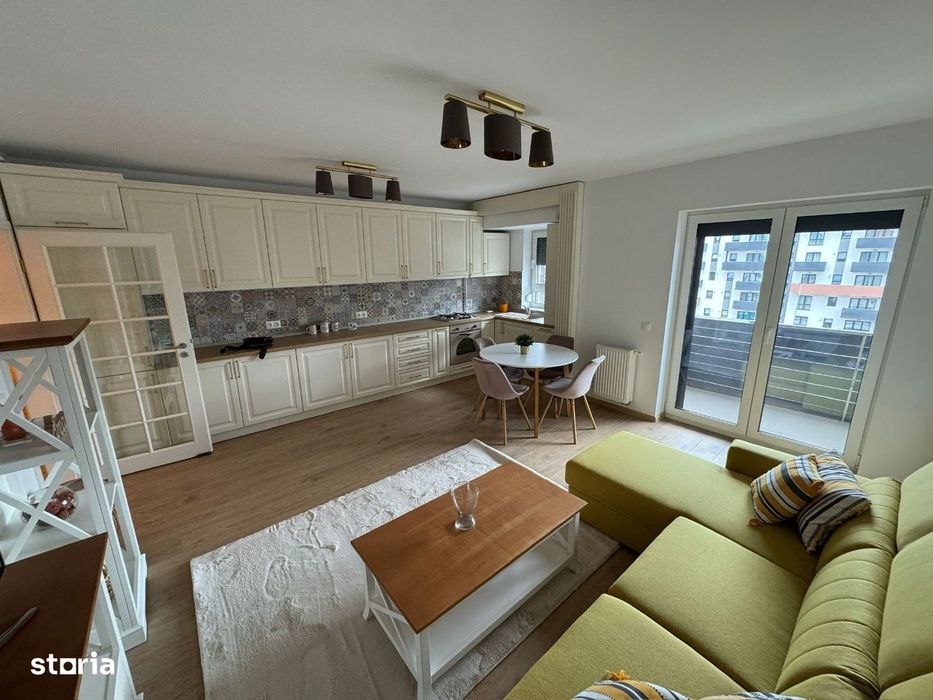 Apartament cu 3 camere, complet mobilat și utilat, în Avantgarden 3