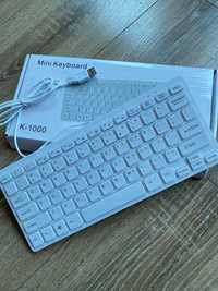 Mini tastatura alba