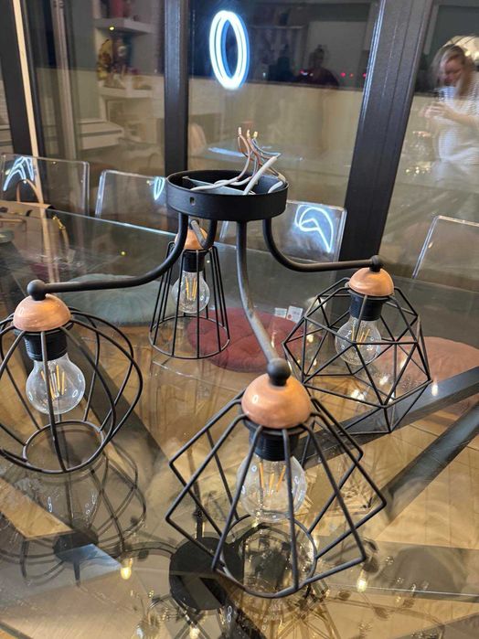lampa industriala 4 becuri