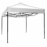 Cort Pliabil Gradina tip Pavilion 3x4,5/ 3x4.5 Alb