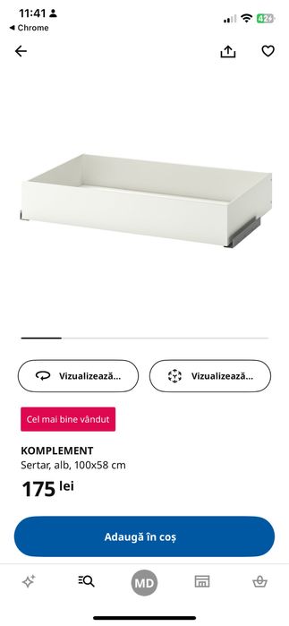 Sertare komplement ikea