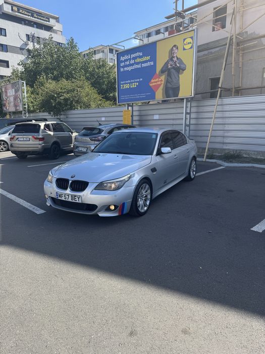 Vand bmw e60 520d 163cp m paket din fabrica recent adusa pe roti