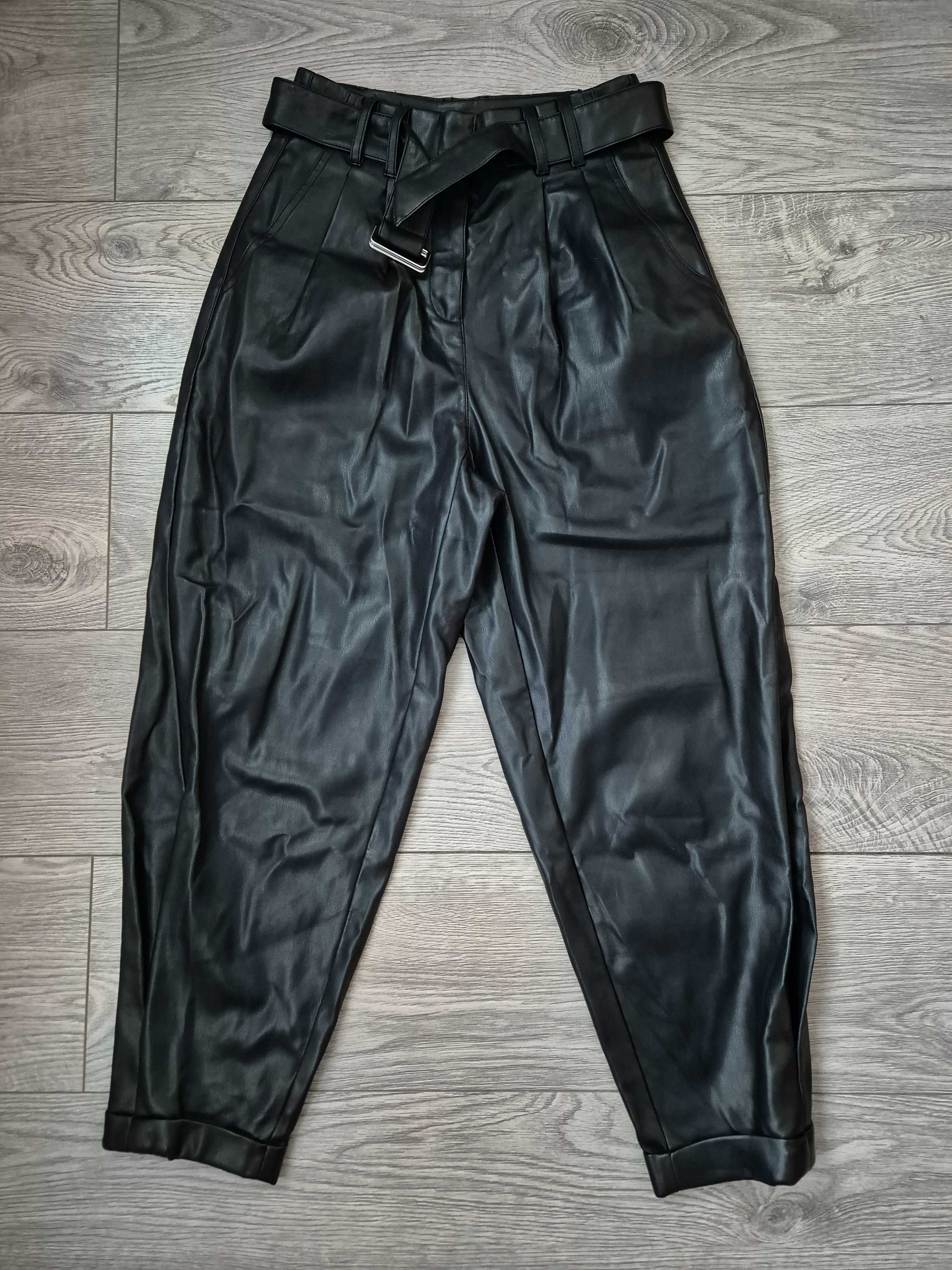 Кожен панталон / Bershka