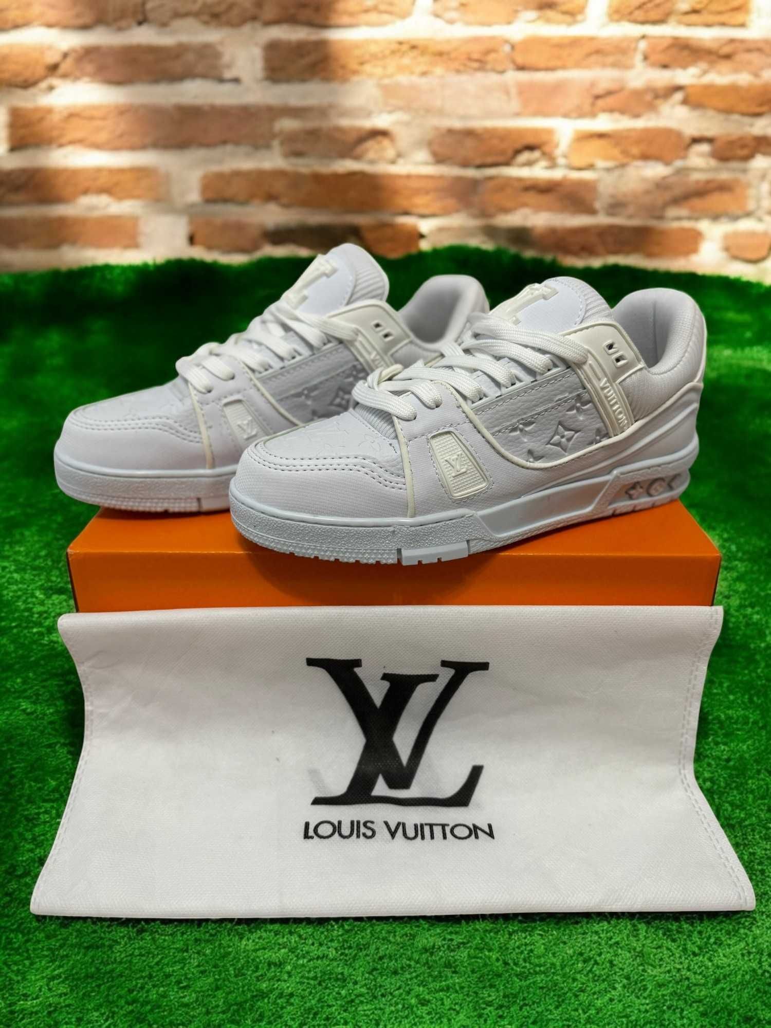 Adidasi Louis Vuitton Alb - Adidasi Full Box - Model Unisex