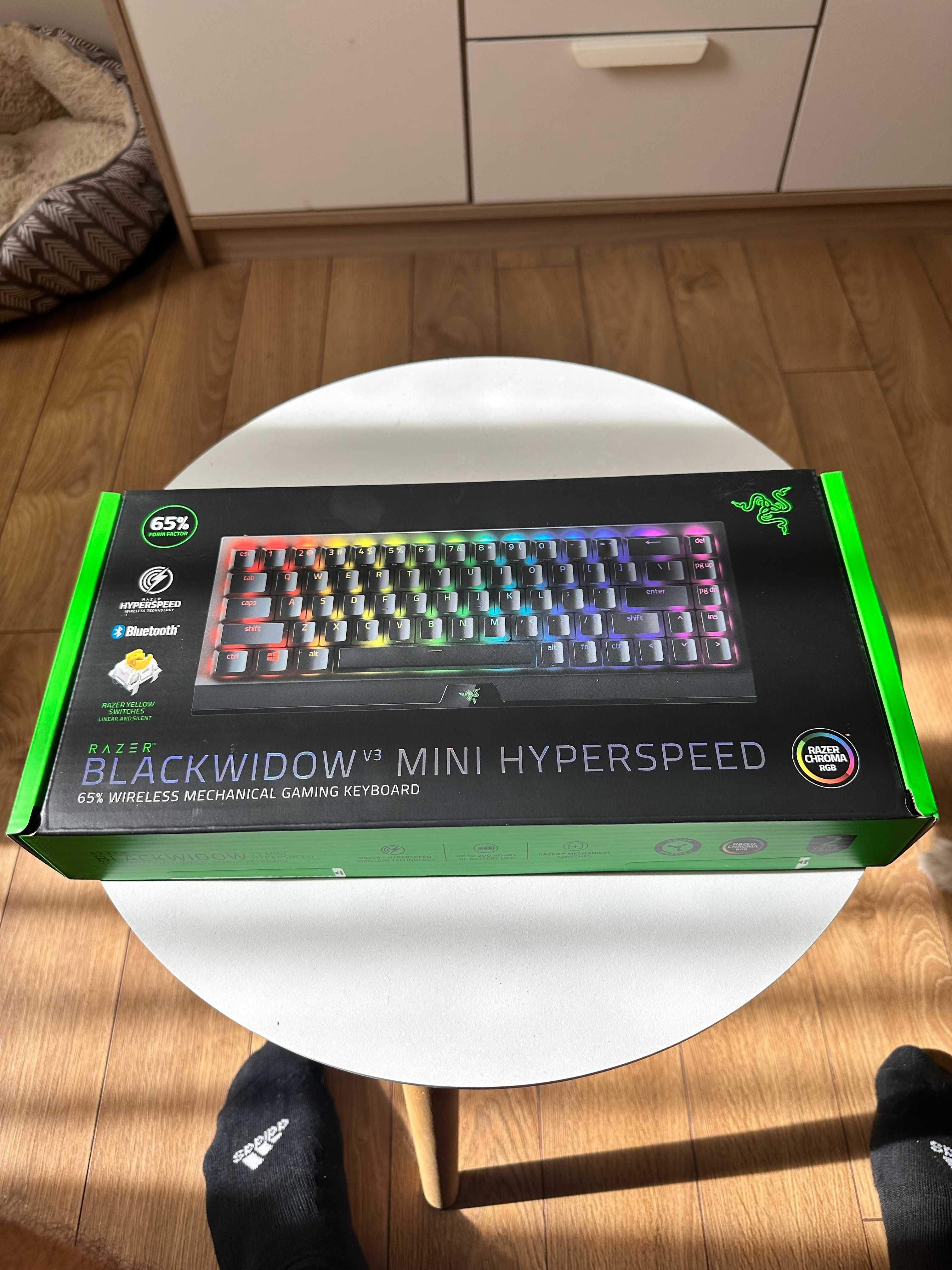 Razer BlackWidow V3 Mini HyperSpeed,Yellow Клавиатура