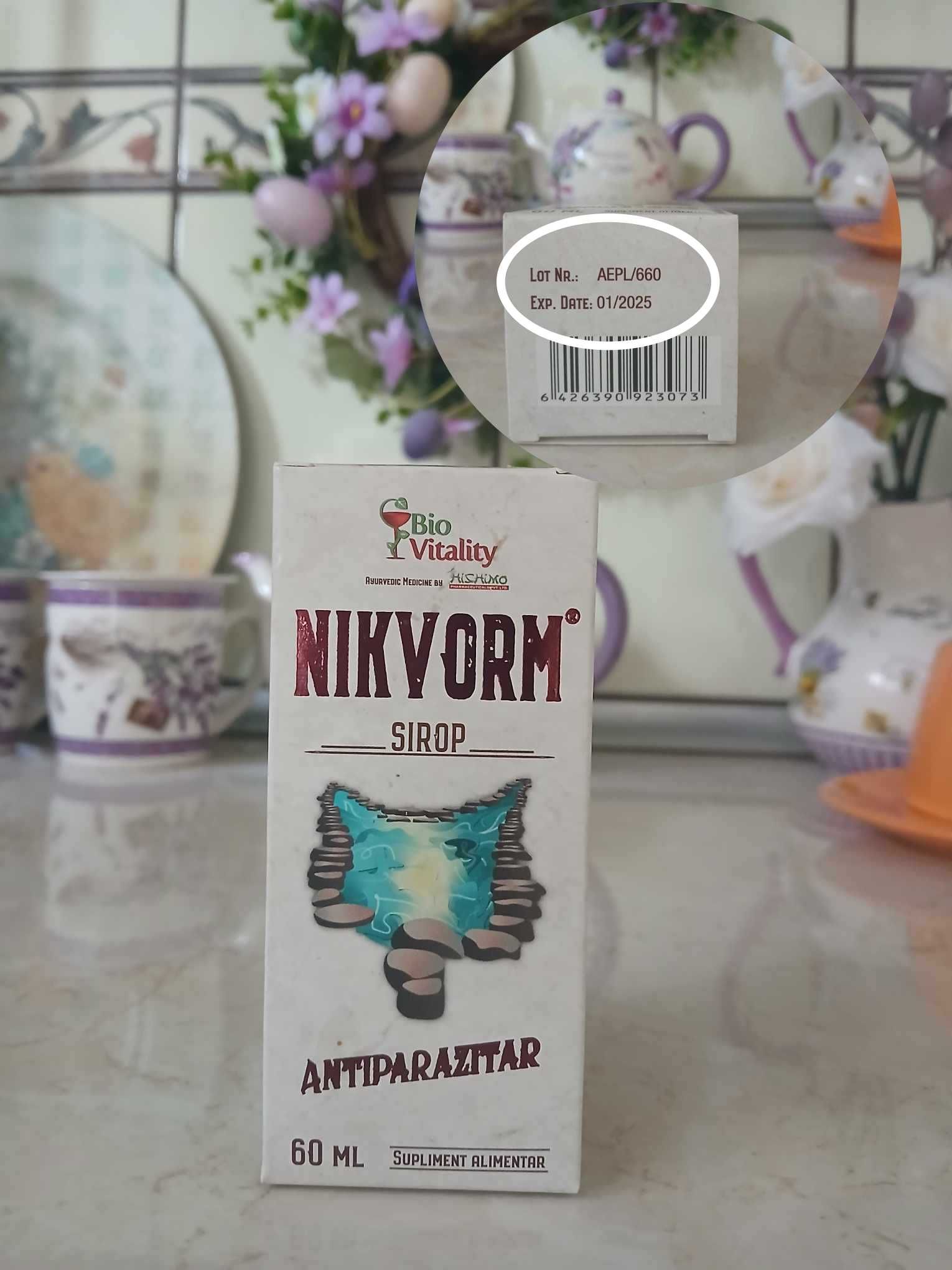 Nikworm , antiparazitar