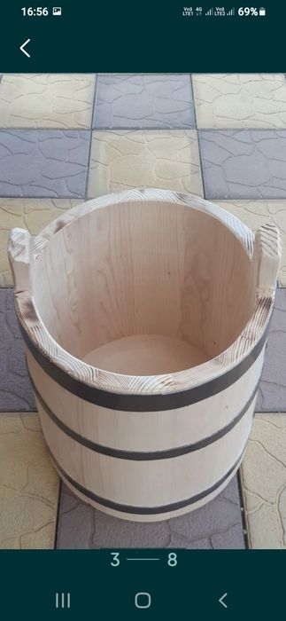 Farfurii butoaie coveti galeata furci de lemn