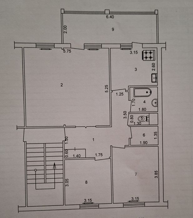 Продаётся на Карасу-1 4ком