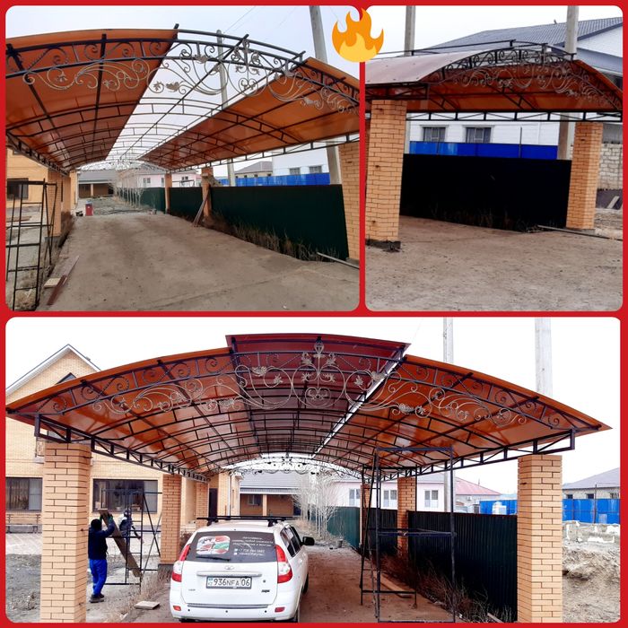 Навесы любой сложности