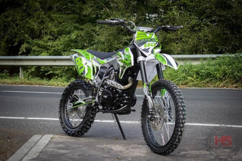 MotoCross V2 250cc 19”/16” Hurricane Adult CrossBike Prime