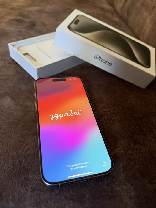 Iphone 15 pro 128GB Natural Titanium