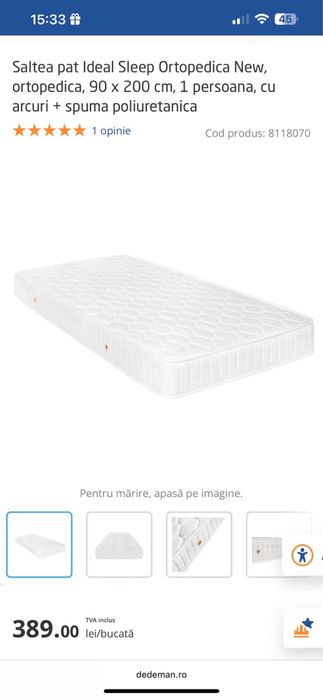 Pat metalic supraetajat