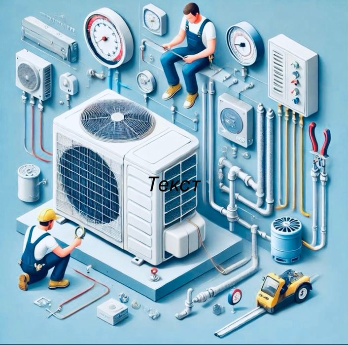 Установка и ремонт кондиционер