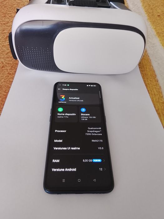 Pachet tel Realme 7 Pro + Ochelari Vr