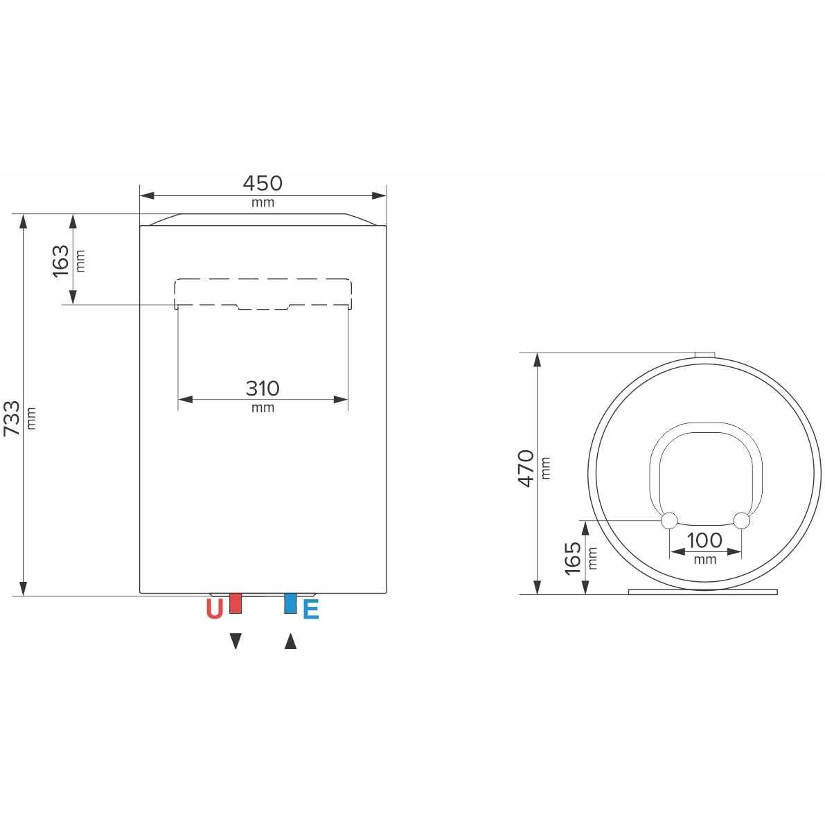 Boiler electric Ariston Lydos Eco 80l