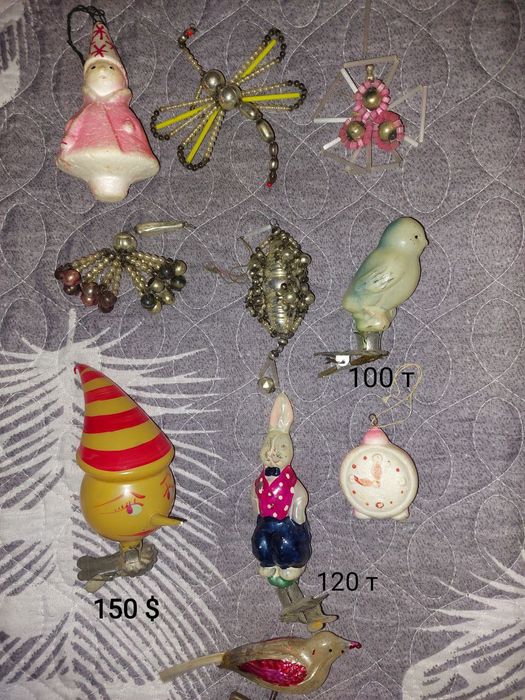 Ёлочные игрушки Советского периода