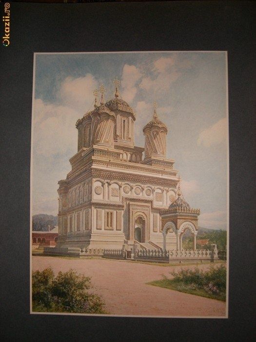 Franz Jaffe - Die Bischofliche Klosterkirche zu Curtea de Arges - 1911
