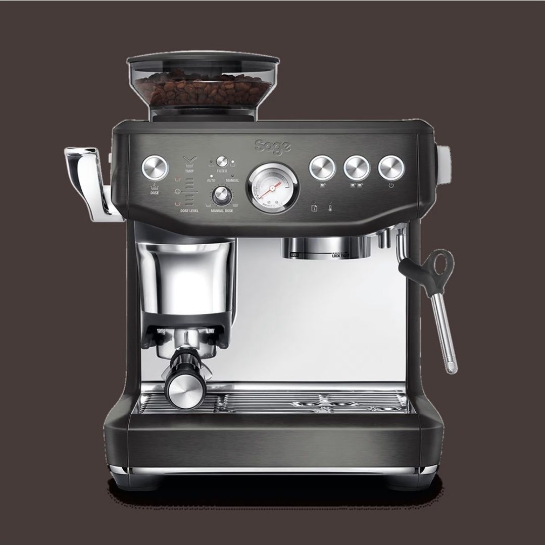 Espressor manual SAGE Barista Impress SES876BST, 2l, 1850W, 15 bar