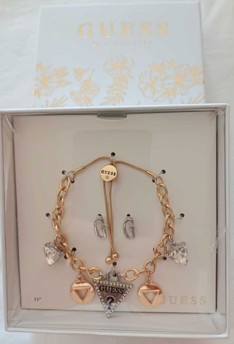 Guess нови, оригиналсни бижута с подаръчна кутийка