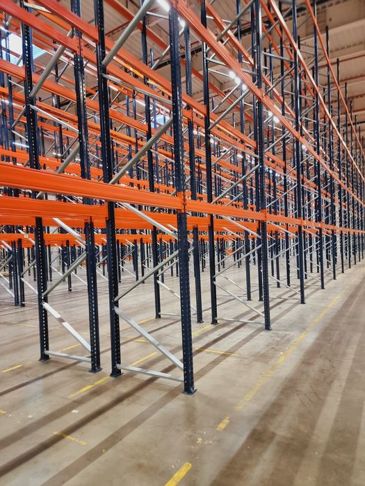 Rafturi metalice pentru euro paleti