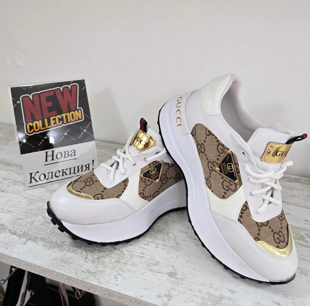 Евтини Дамски Маратонки Марка Guess Gucci До 40 номер