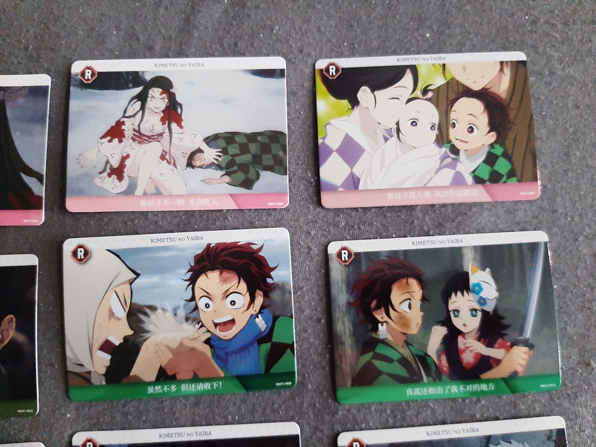 Аниме/Anime: Demon slayer card/карти