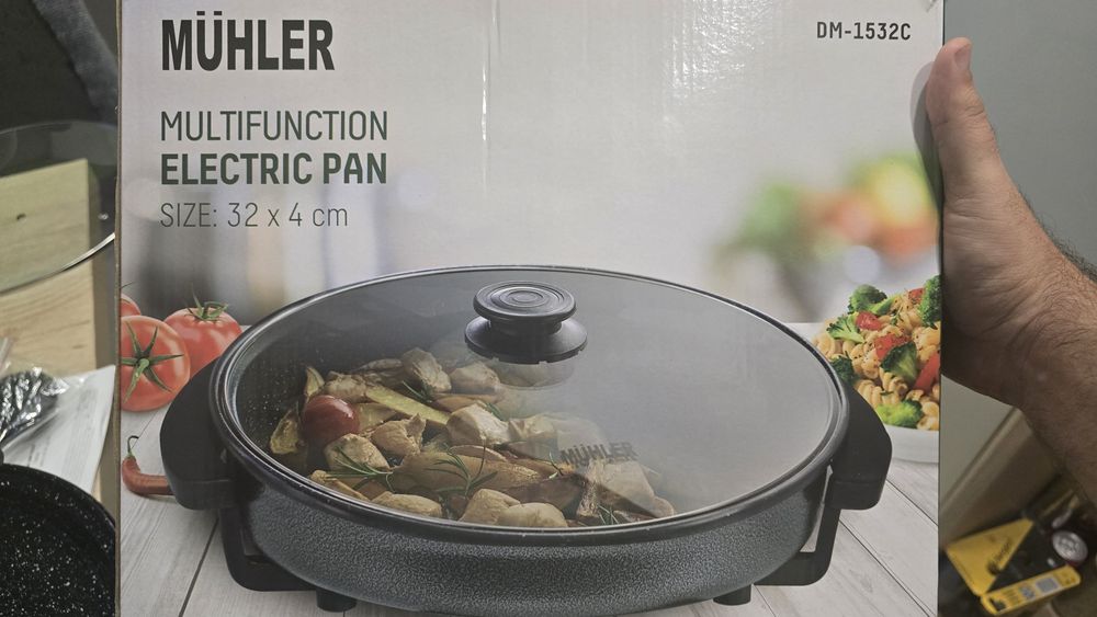 Електрическа тава/тигат MUHLER DM-1532C 32см