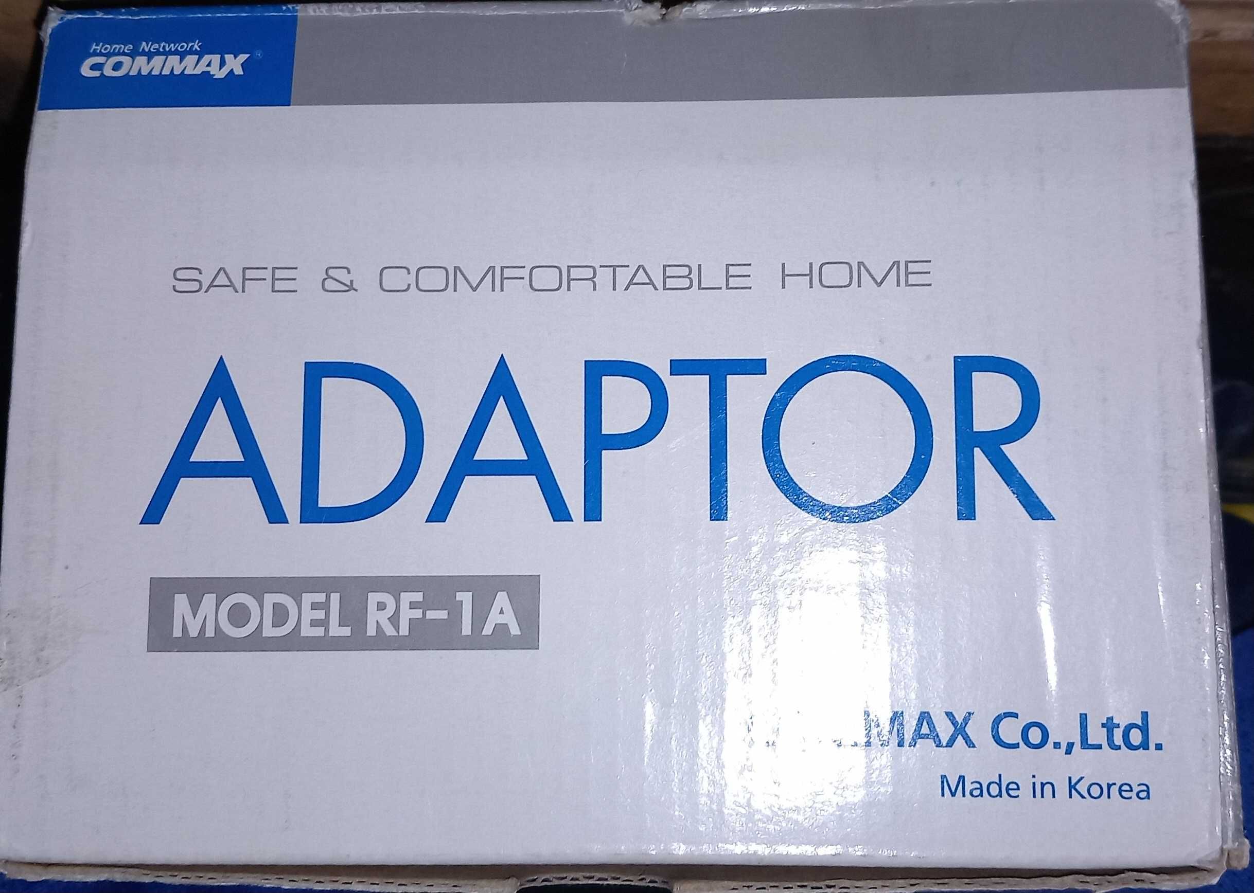 Commax, doorlock and adaptor